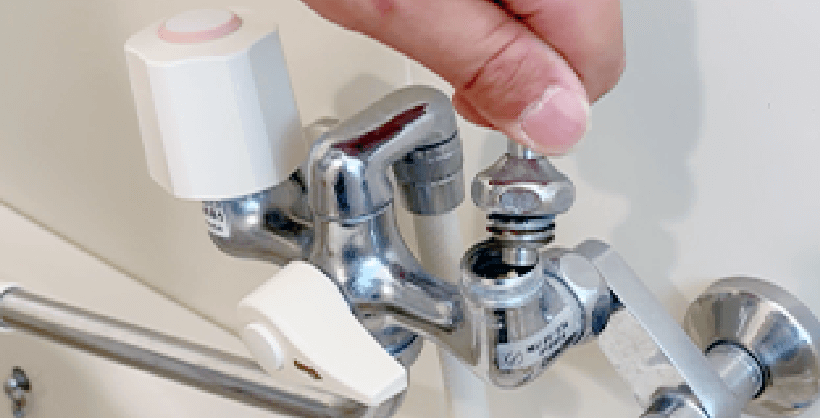 ハンドル内部品交換